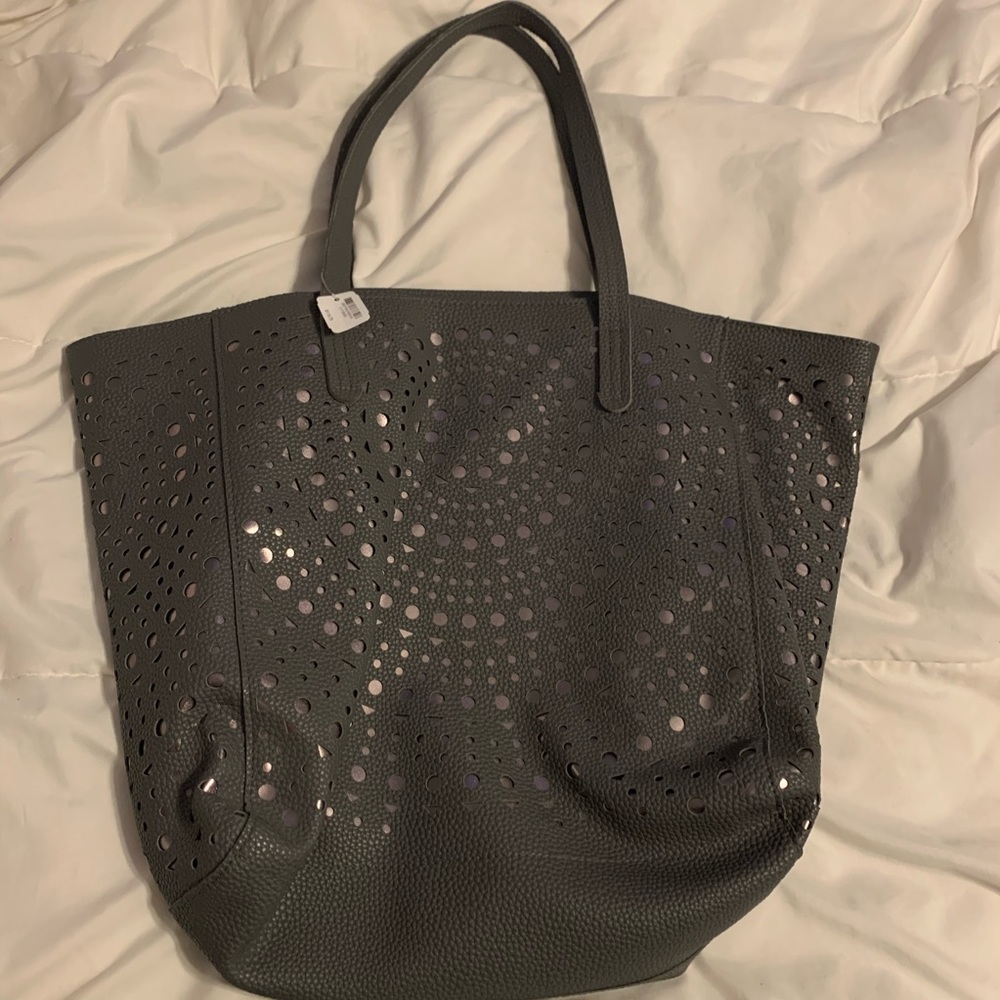 cute bag with shiny cutouts